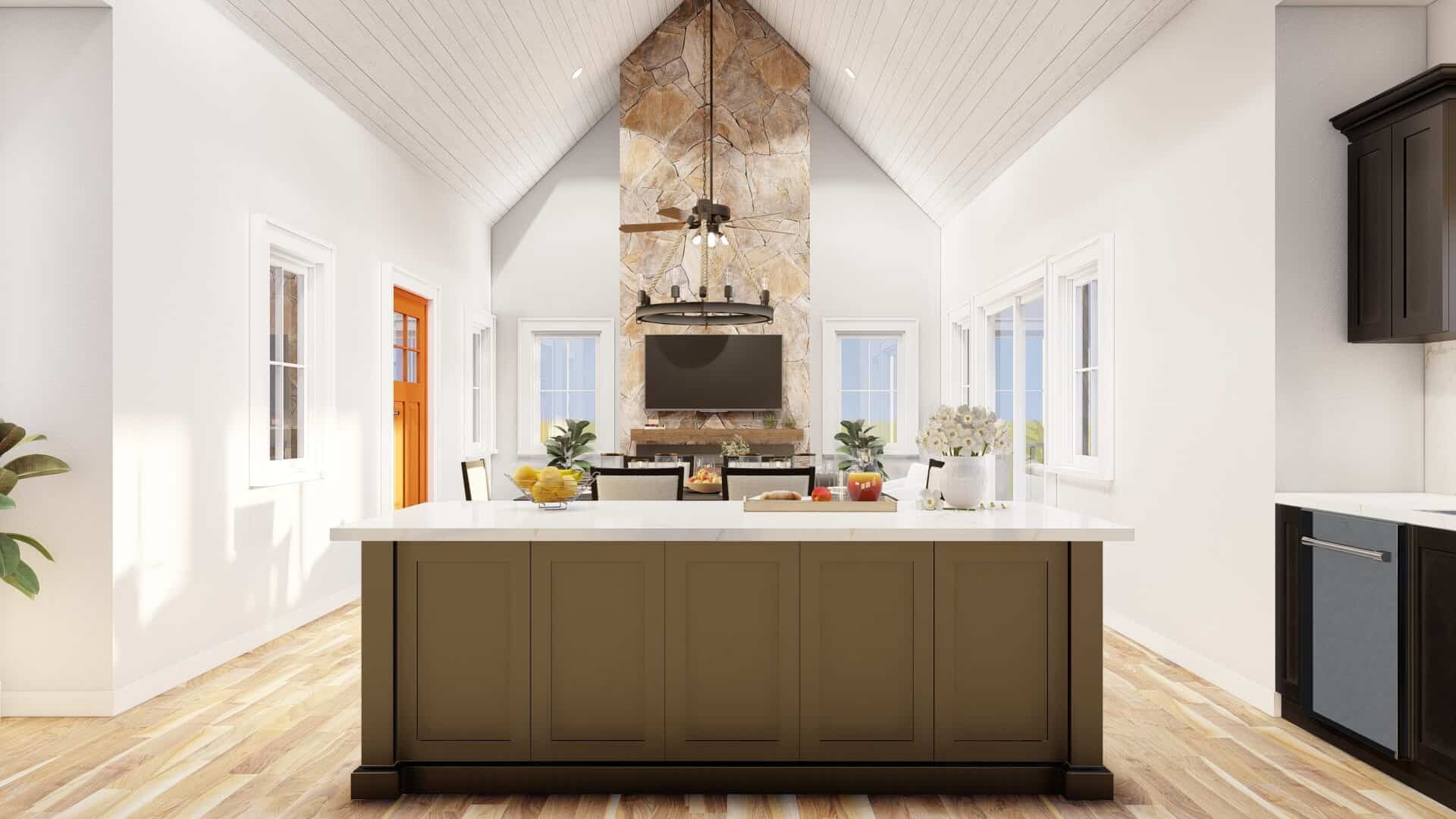 Kitchen of this 2-Bedroom,1846 Sq Ft Plan -193-1289