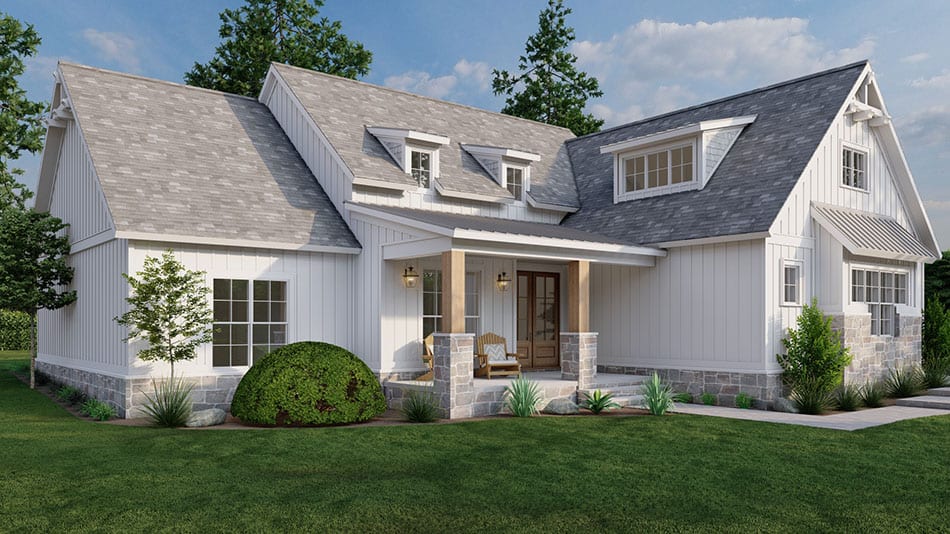 Left Side View of this 5-Bedroom,2715 Sq Ft Plan -193-1292