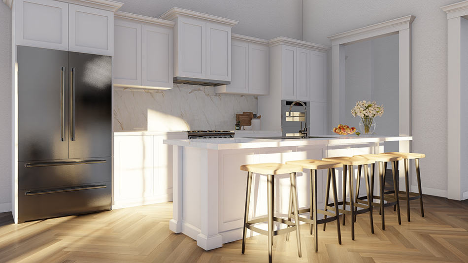 Kitchen: Kitchen Island of this 5-Bedroom,2715 Sq Ft Plan -193-1292