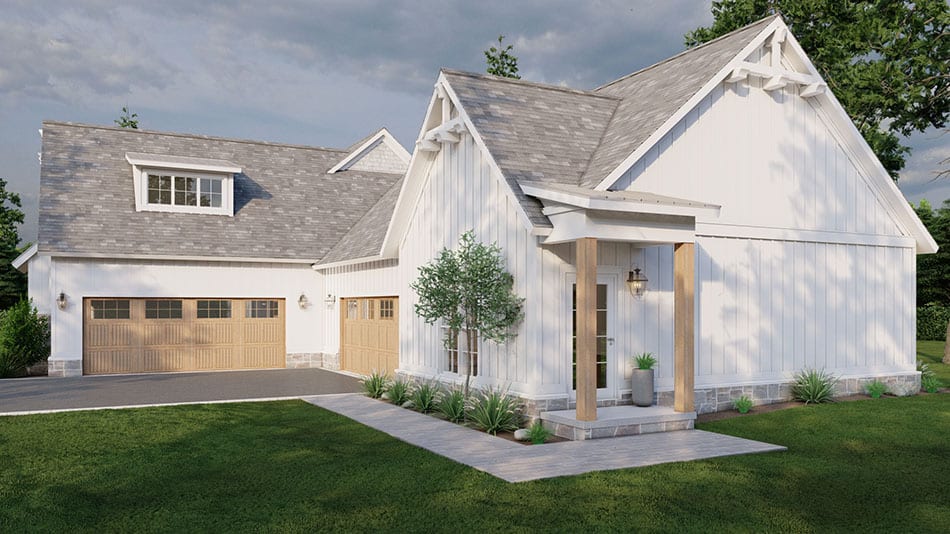 Right Side View of this 5-Bedroom,2715 Sq Ft Plan -193-1292