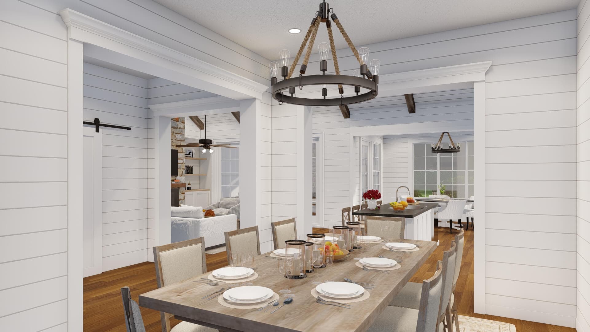 Dining Room of this 4-Bedroom,2683 Sq Ft Plan -193-1299