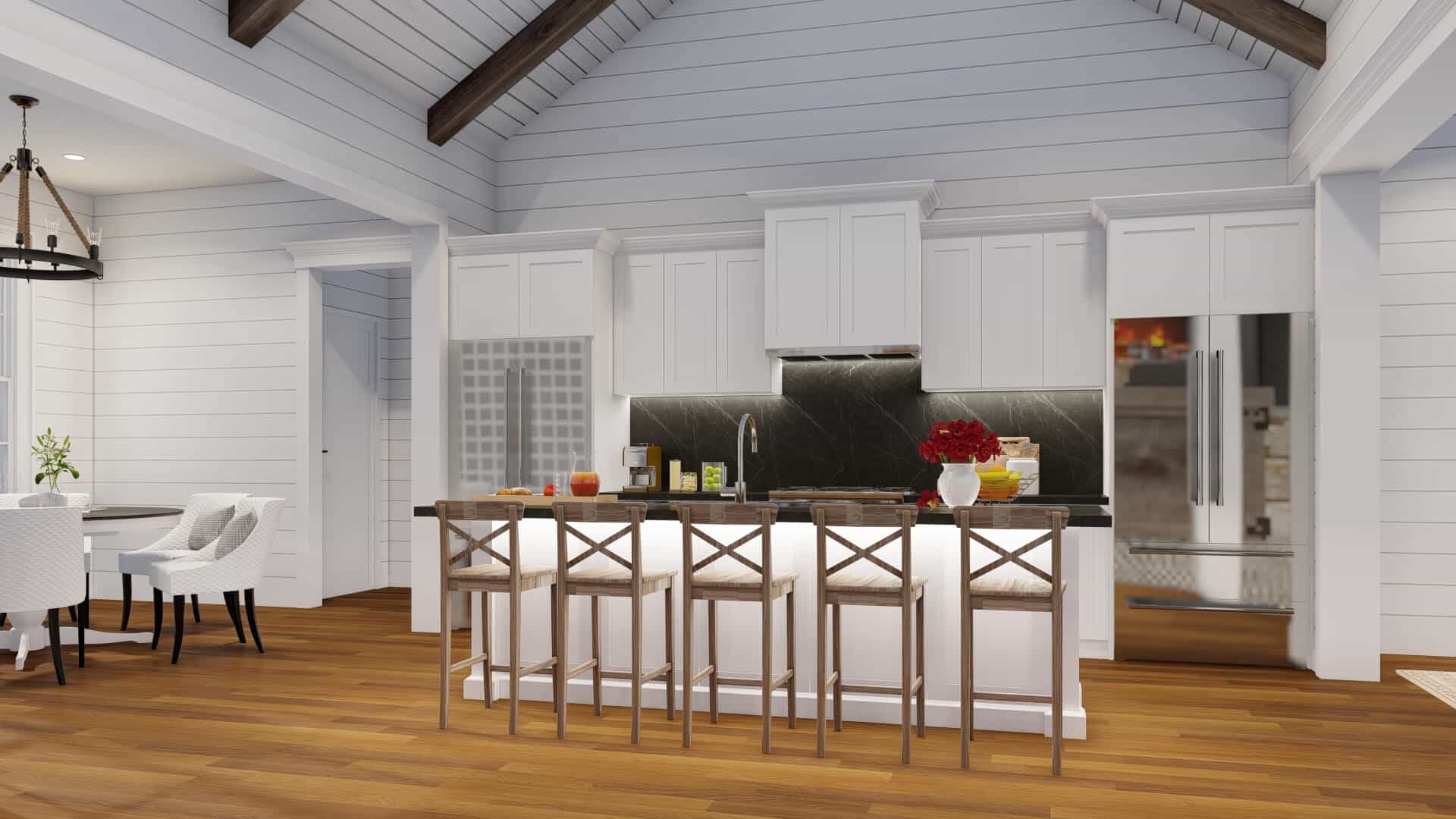 Kitchen: Kitchen Island of this 4-Bedroom,2683 Sq Ft Plan -193-1299