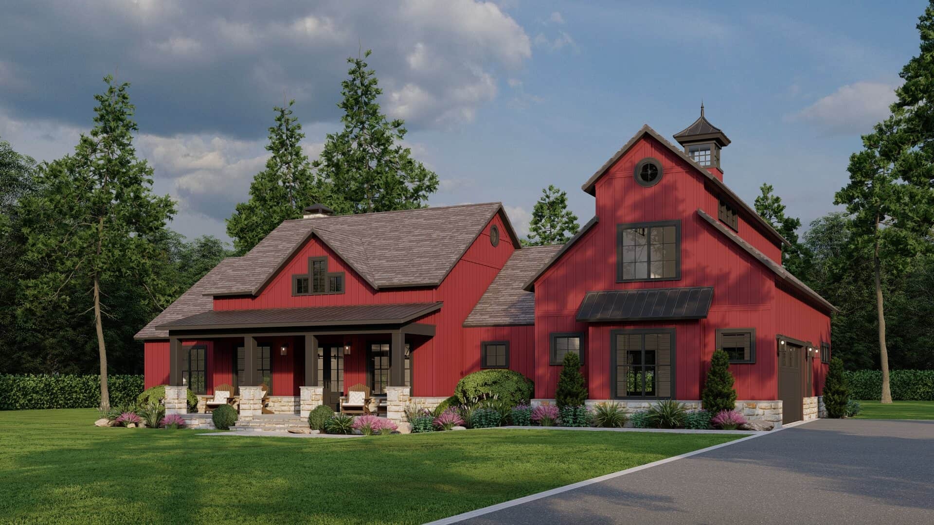 Right Side View of this 4-Bedroom,2683 Sq Ft Plan -193-1299