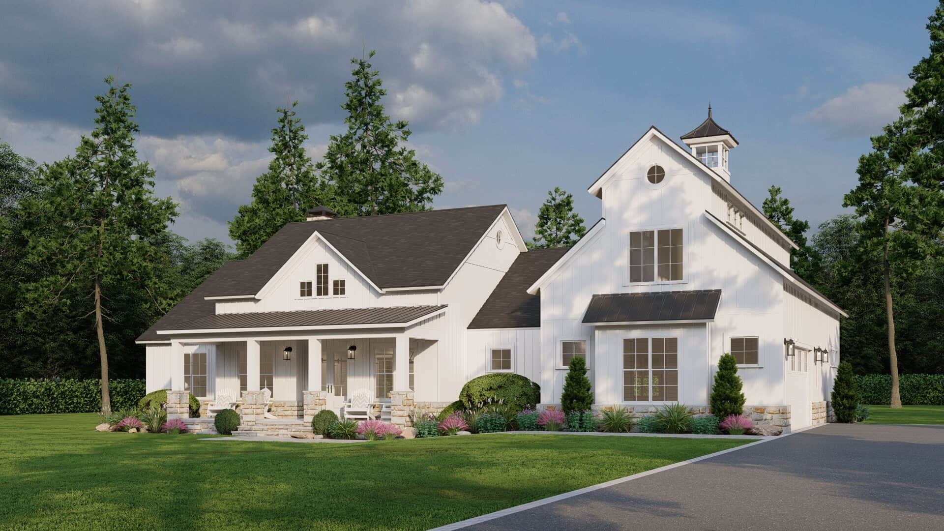 Right Side View of this 4-Bedroom,2683 Sq Ft Plan -193-1299