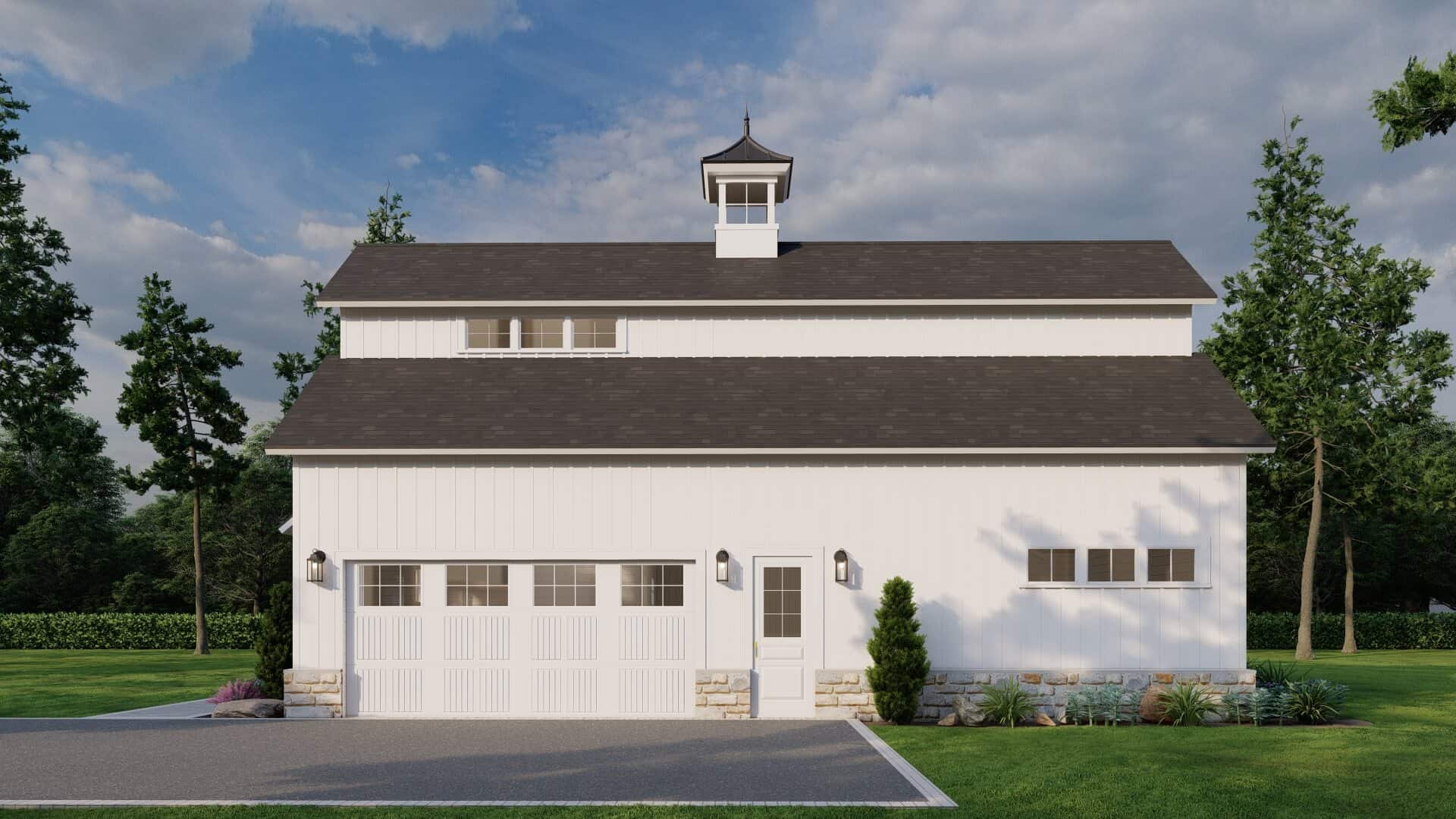Right Side View of this 4-Bedroom,2683 Sq Ft Plan -193-1299