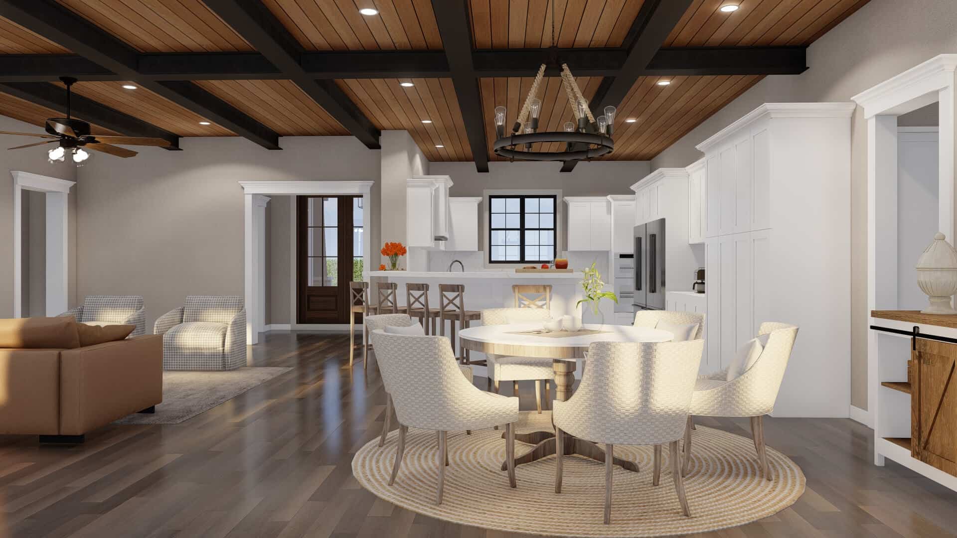 Dining Room of this 3-Bedroom,3106 Sq Ft Plan -193-1316