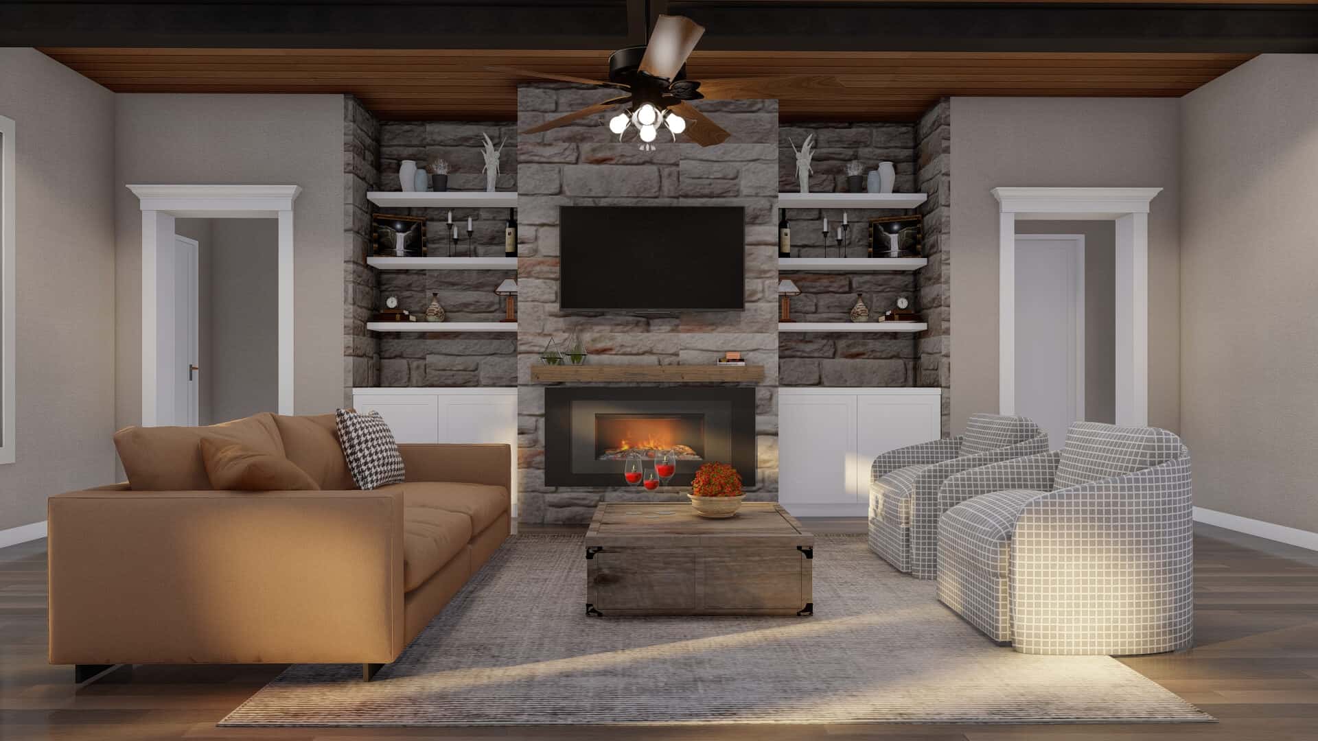 Great Room of this 3-Bedroom,3106 Sq Ft Plan -193-1316