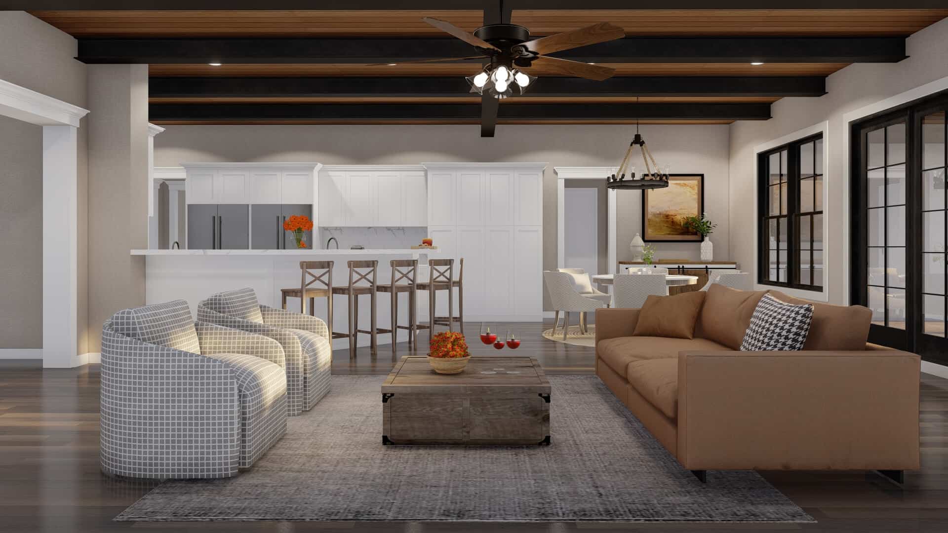 Great Room of this 3-Bedroom,3106 Sq Ft Plan -193-1316