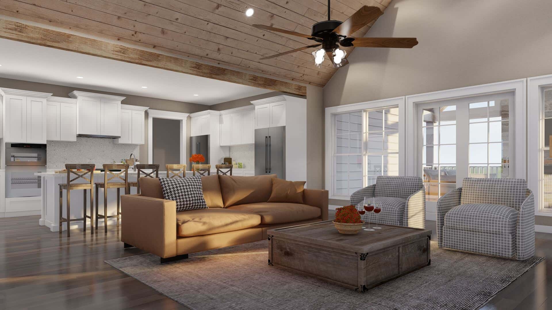 Great Room of this 4-Bedroom,2552 Sq Ft Plan -193-1318