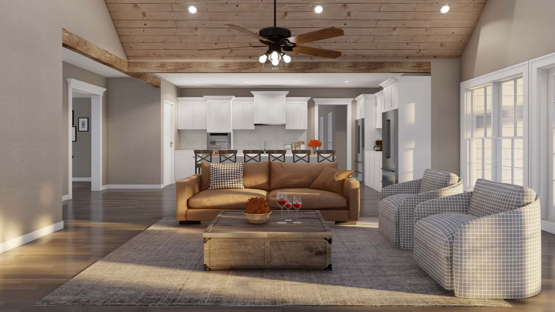 Great Room of this 4-Bedroom,2552 Sq Ft Plan -193-1318