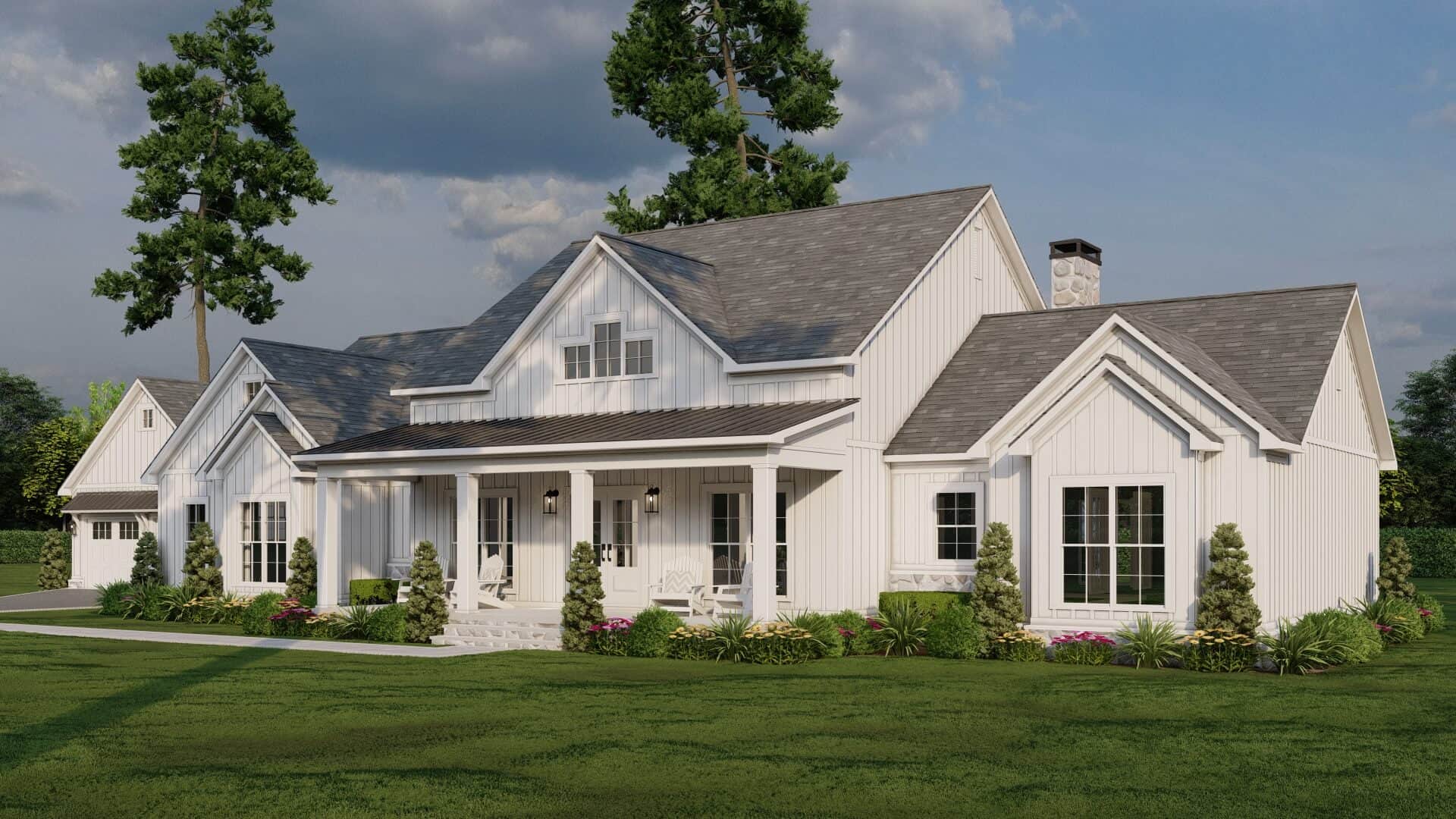 Right Side View of this 4-Bedroom,2663 Sq Ft Plan -193-1322
