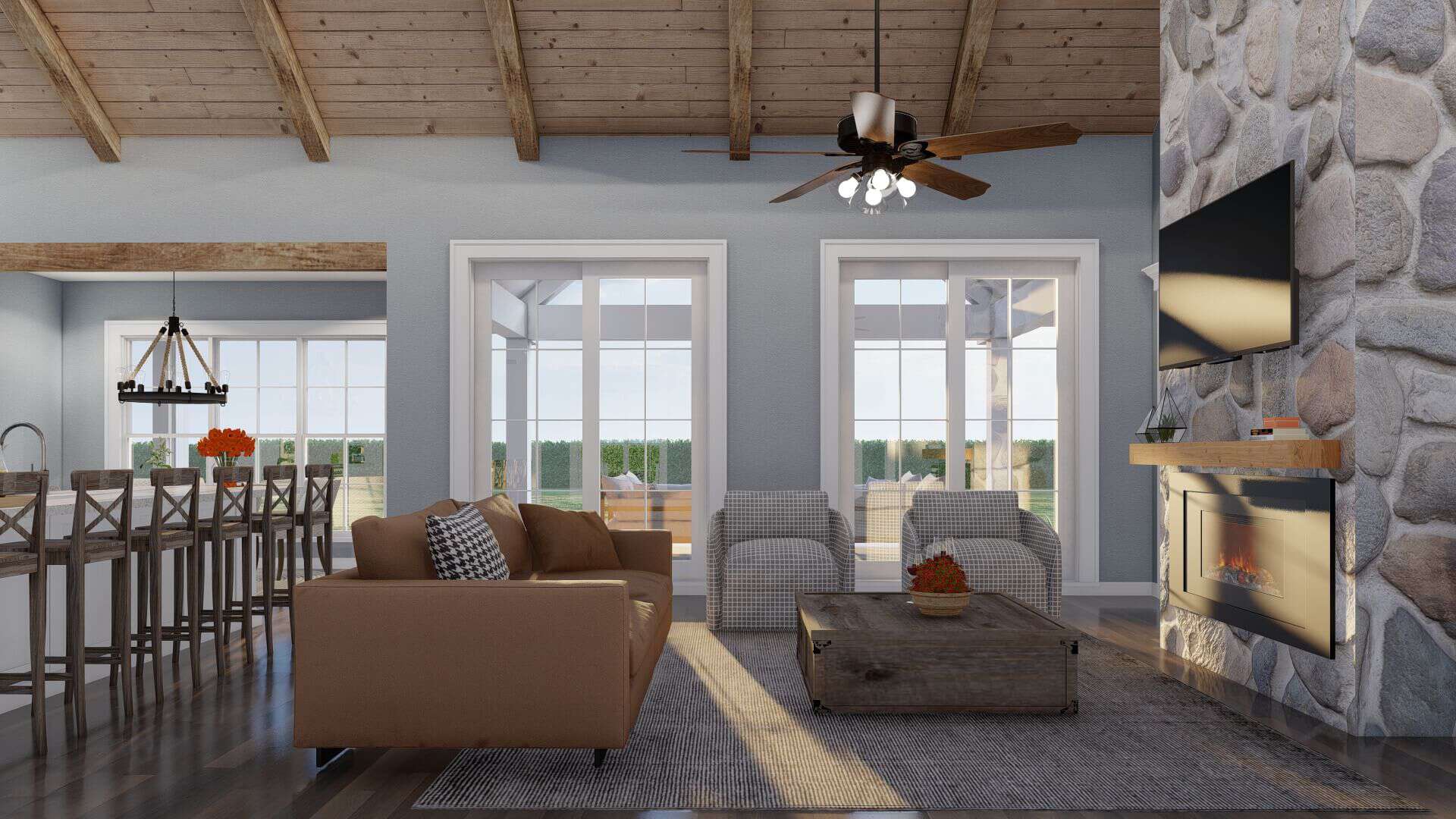 Great Room of this 4-Bedroom,2663 Sq Ft Plan -193-1322