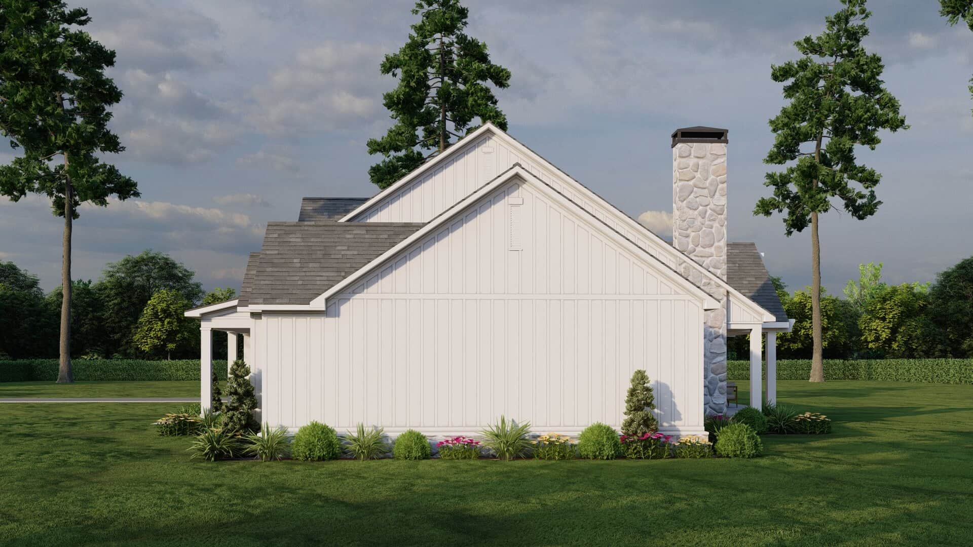 Right Side View of this 4-Bedroom,2663 Sq Ft Plan -193-1322