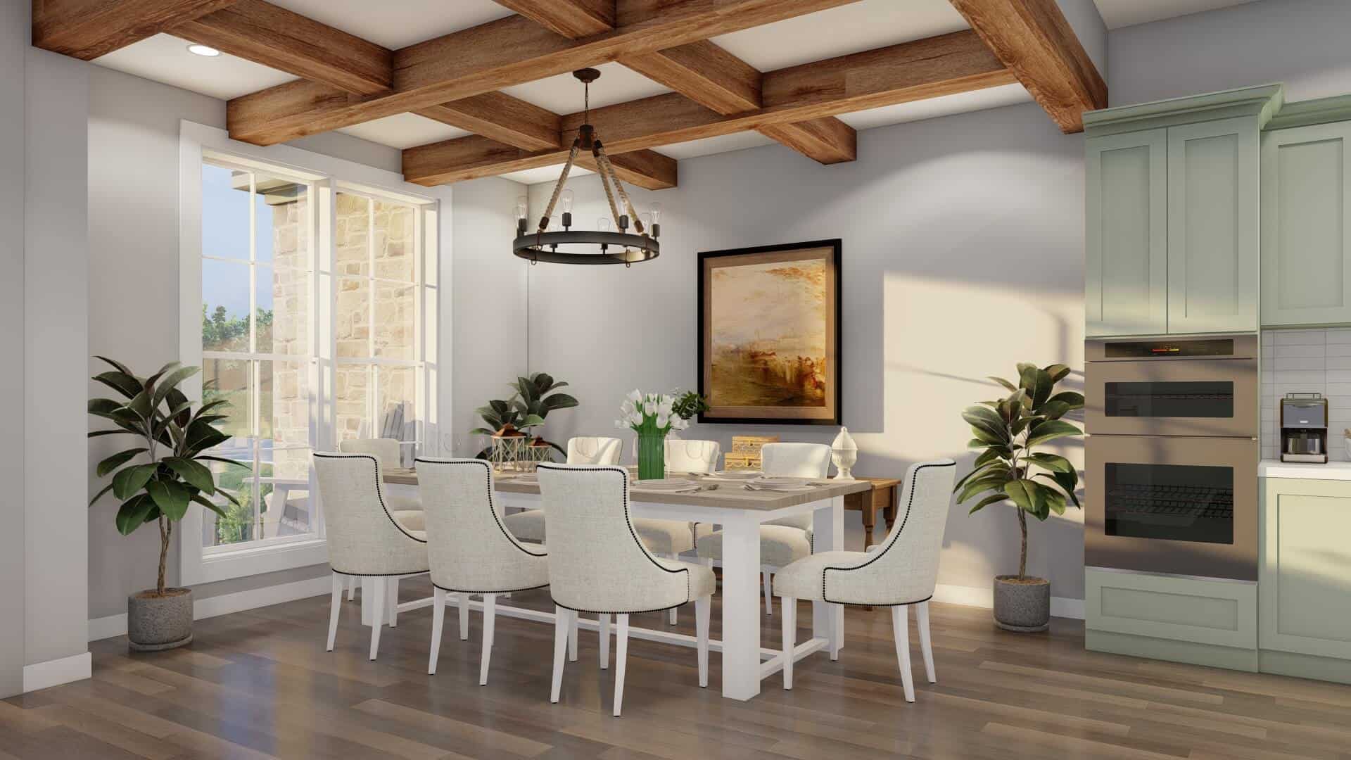 Dining Room of this 3-Bedroom,2755 Sq Ft Plan -193-1347