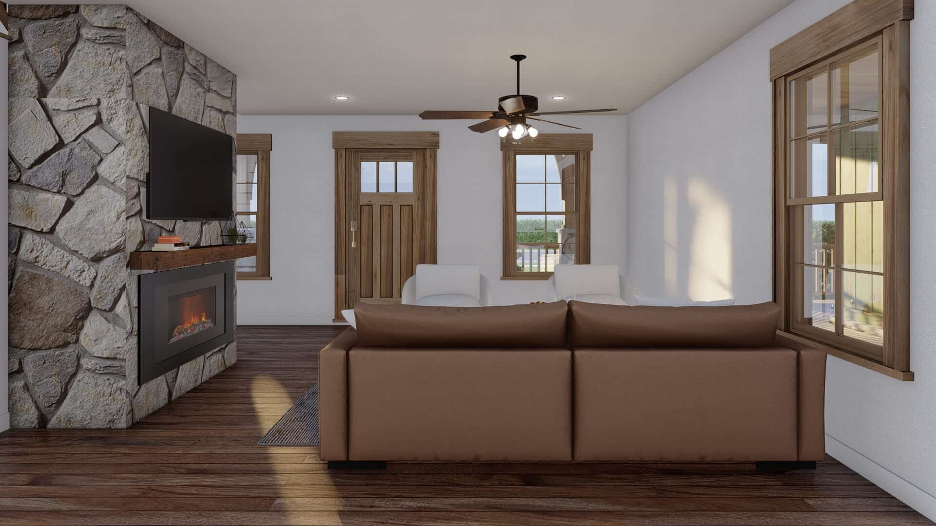 Great Room of this 6-Bedroom,3620 Sq Ft Plan -193-1354