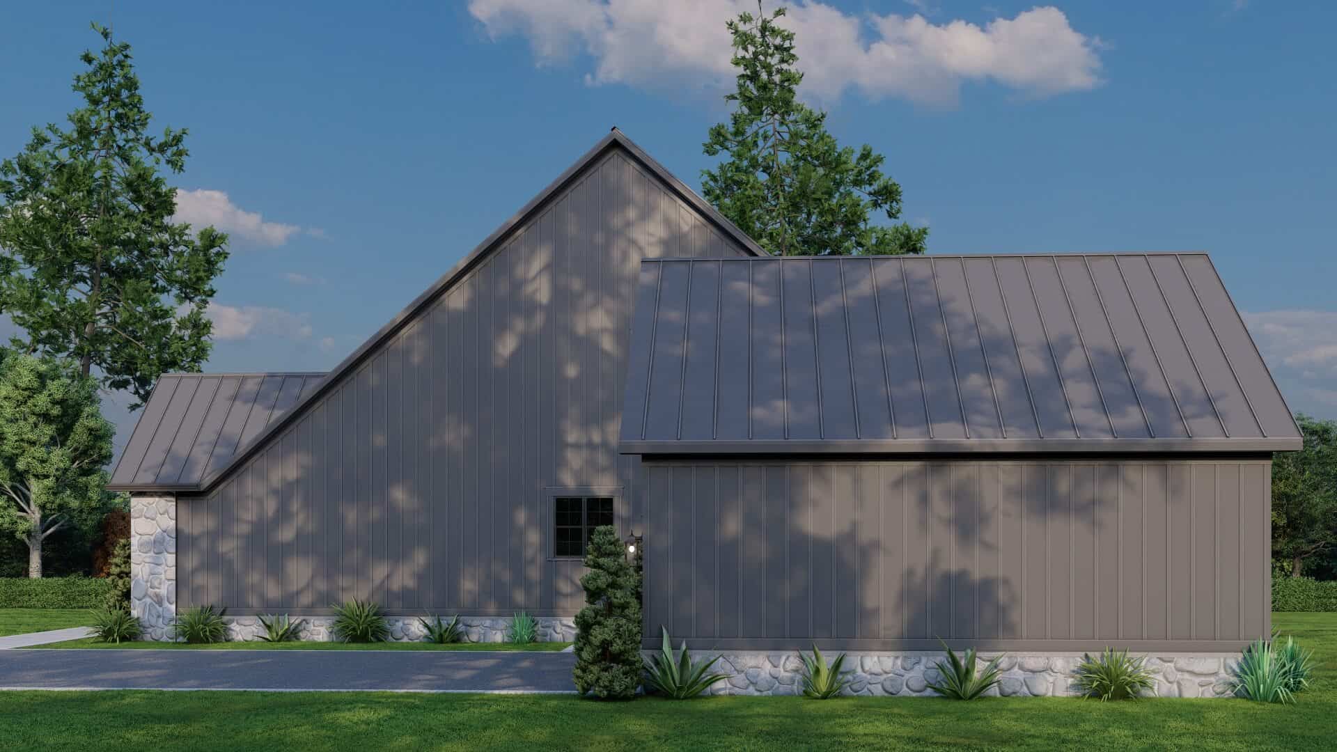 Right Side View of this 4-Bedroom,3798 Sq Ft Plan -193-1355