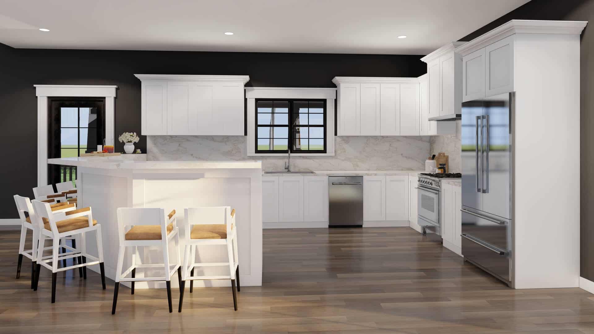 Kitchen of this 4-Bedroom,3798 Sq Ft Plan -193-1355