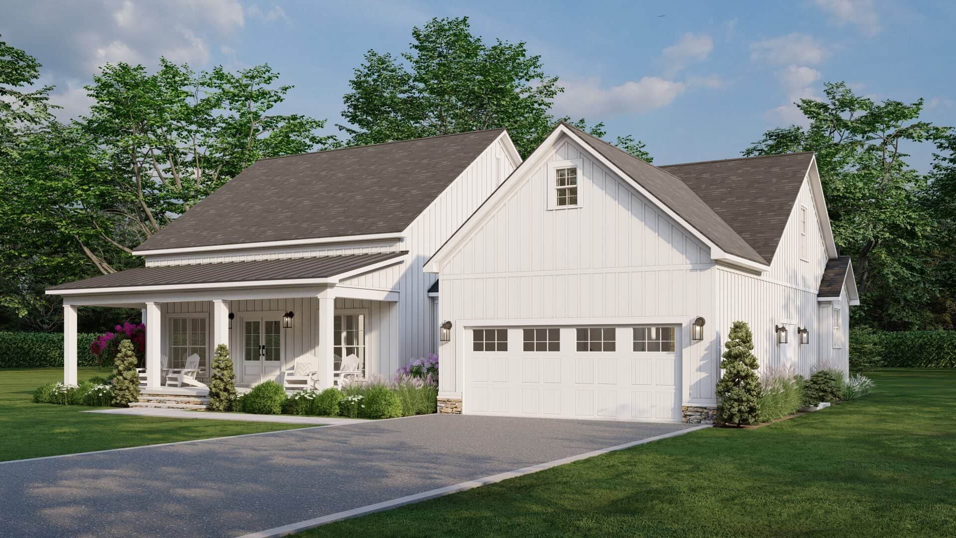 Right Side View of this 4-Bedroom,2330 Sq Ft Plan -193-1356