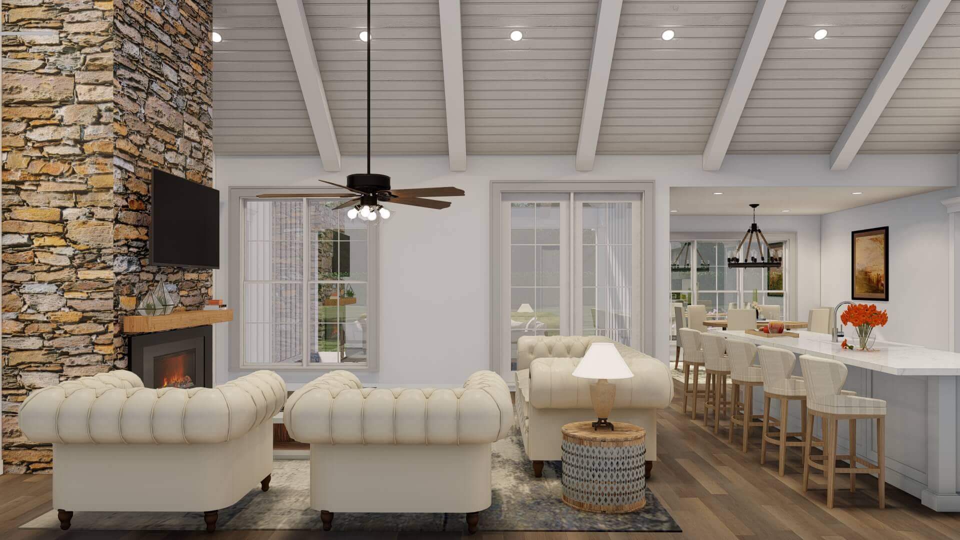 Great Room of this 4-Bedroom,2330 Sq Ft Plan -193-1356