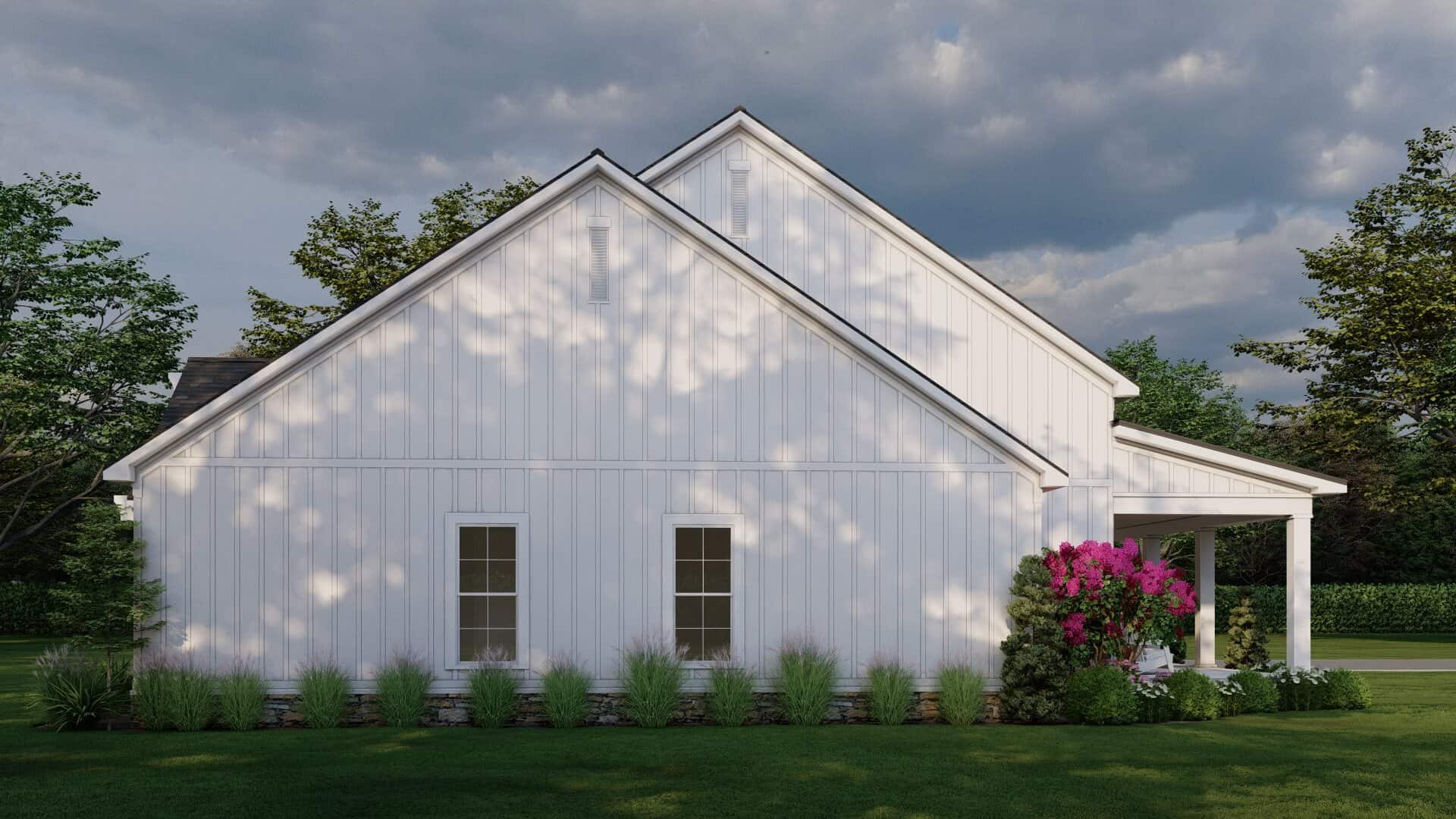 Left Side View of this 4-Bedroom,2330 Sq Ft Plan -193-1356