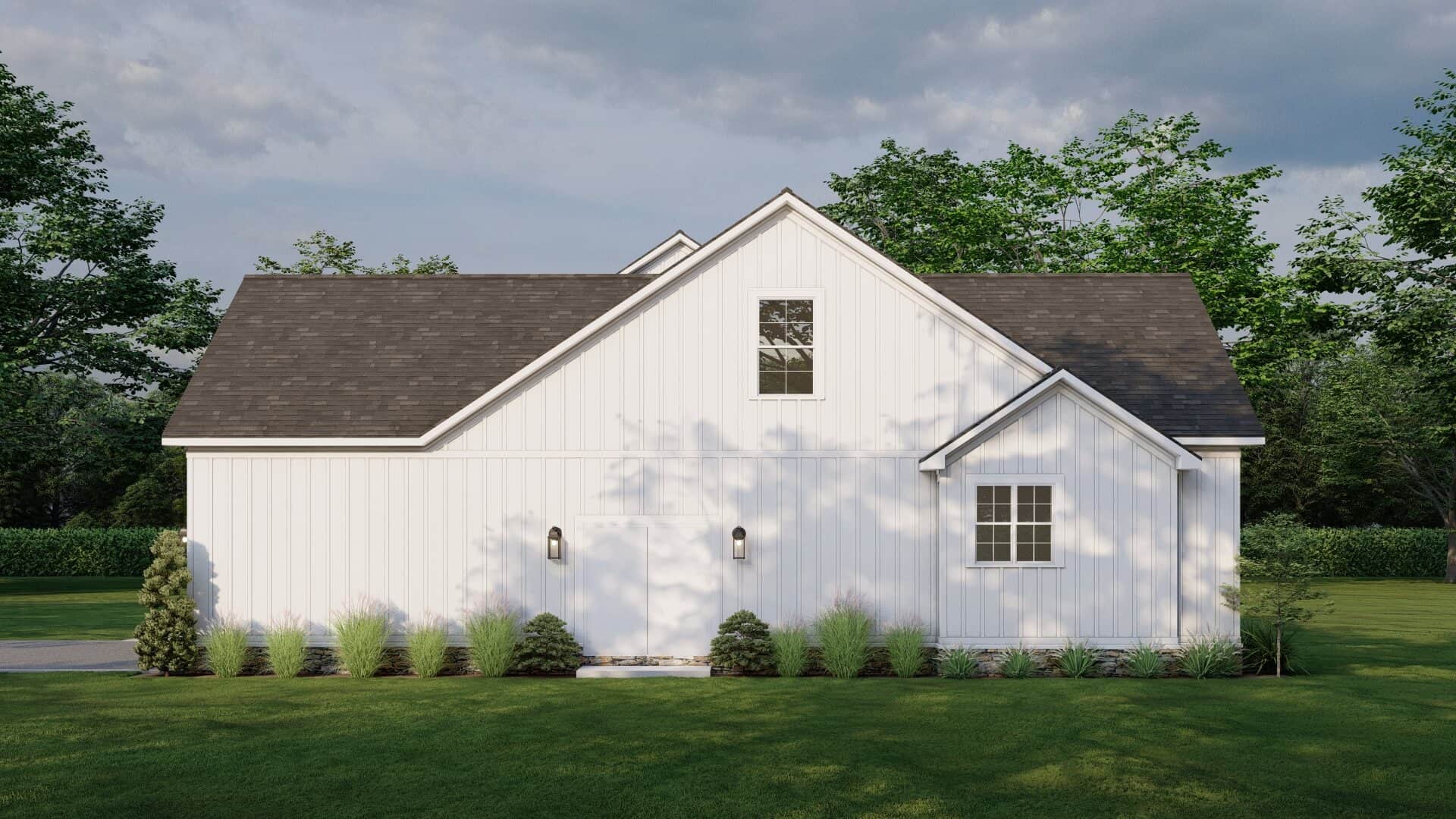 Right Side View of this 4-Bedroom,2330 Sq Ft Plan -193-1356