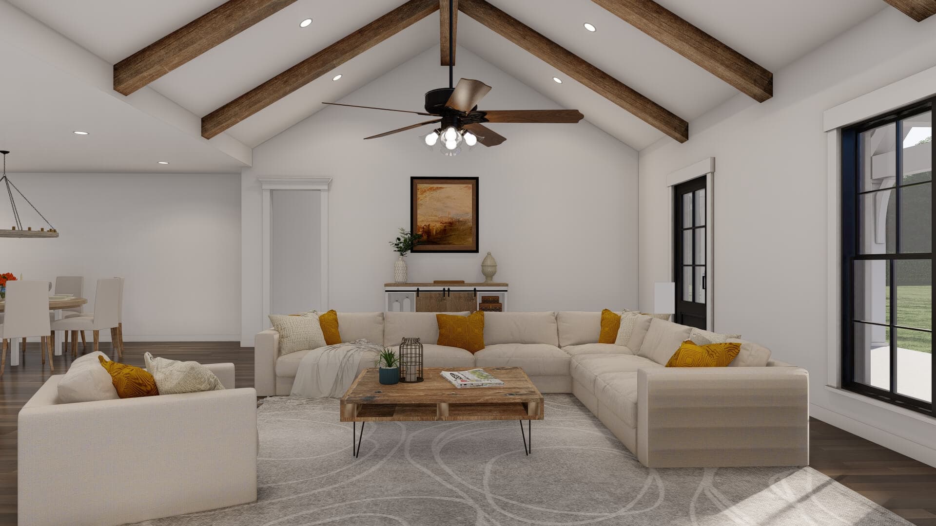 Great Room of this 3-Bedroom,2411 Sq Ft Plan -193-1357