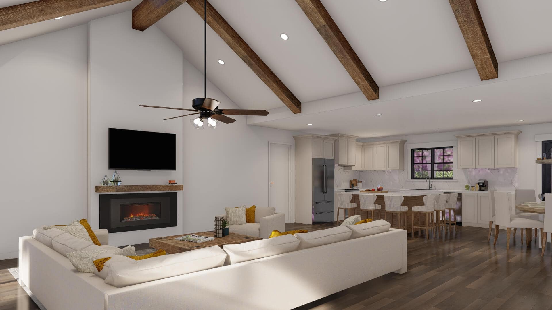 Great Room of this 3-Bedroom,2411 Sq Ft Plan -193-1357