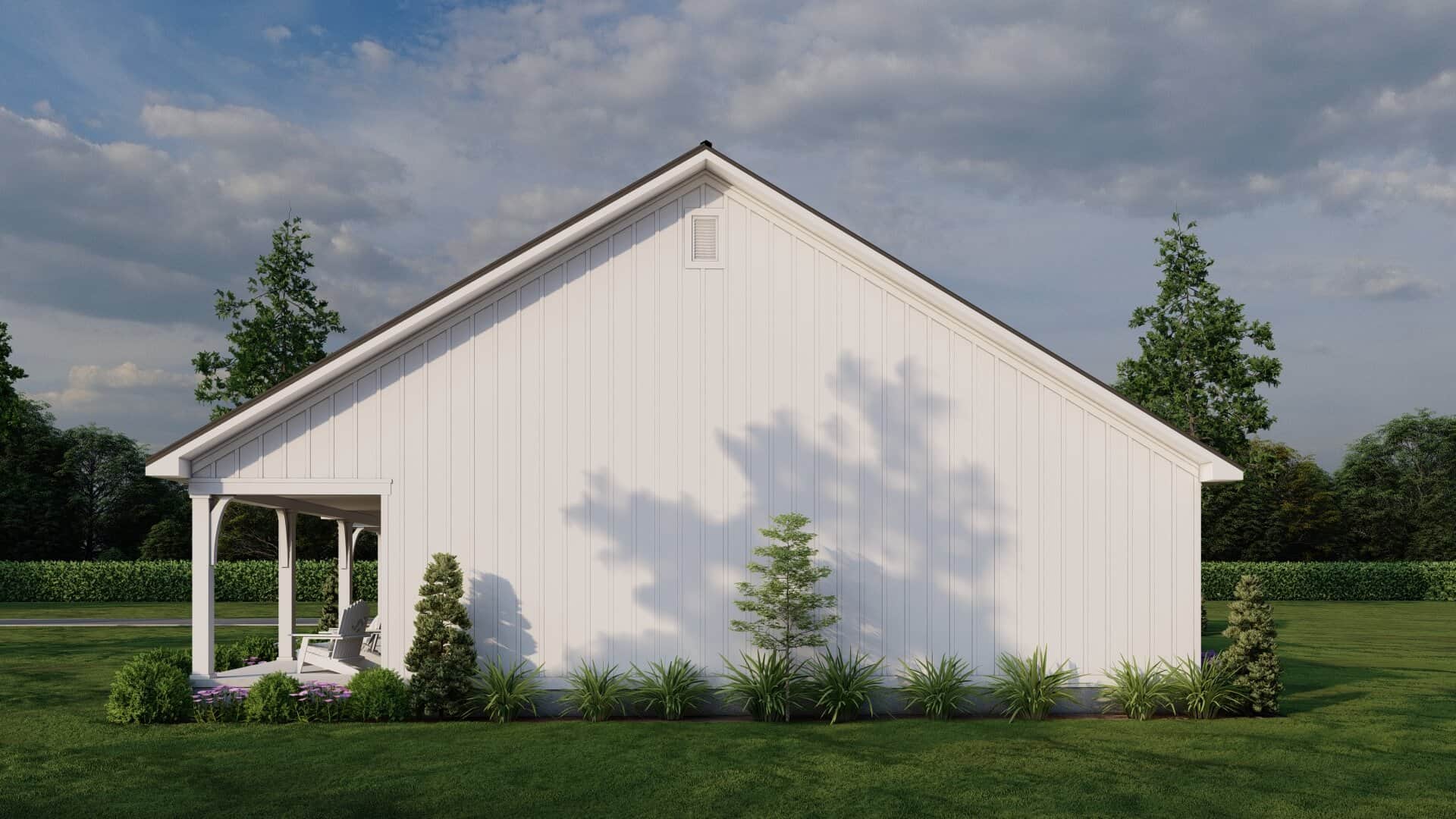 Right Side View of this 3-Bedroom,2411 Sq Ft Plan -193-1357