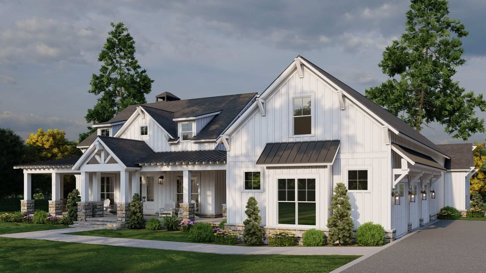 Right Side View of this 4-Bedroom,2719 Sq Ft Plan -193-1359