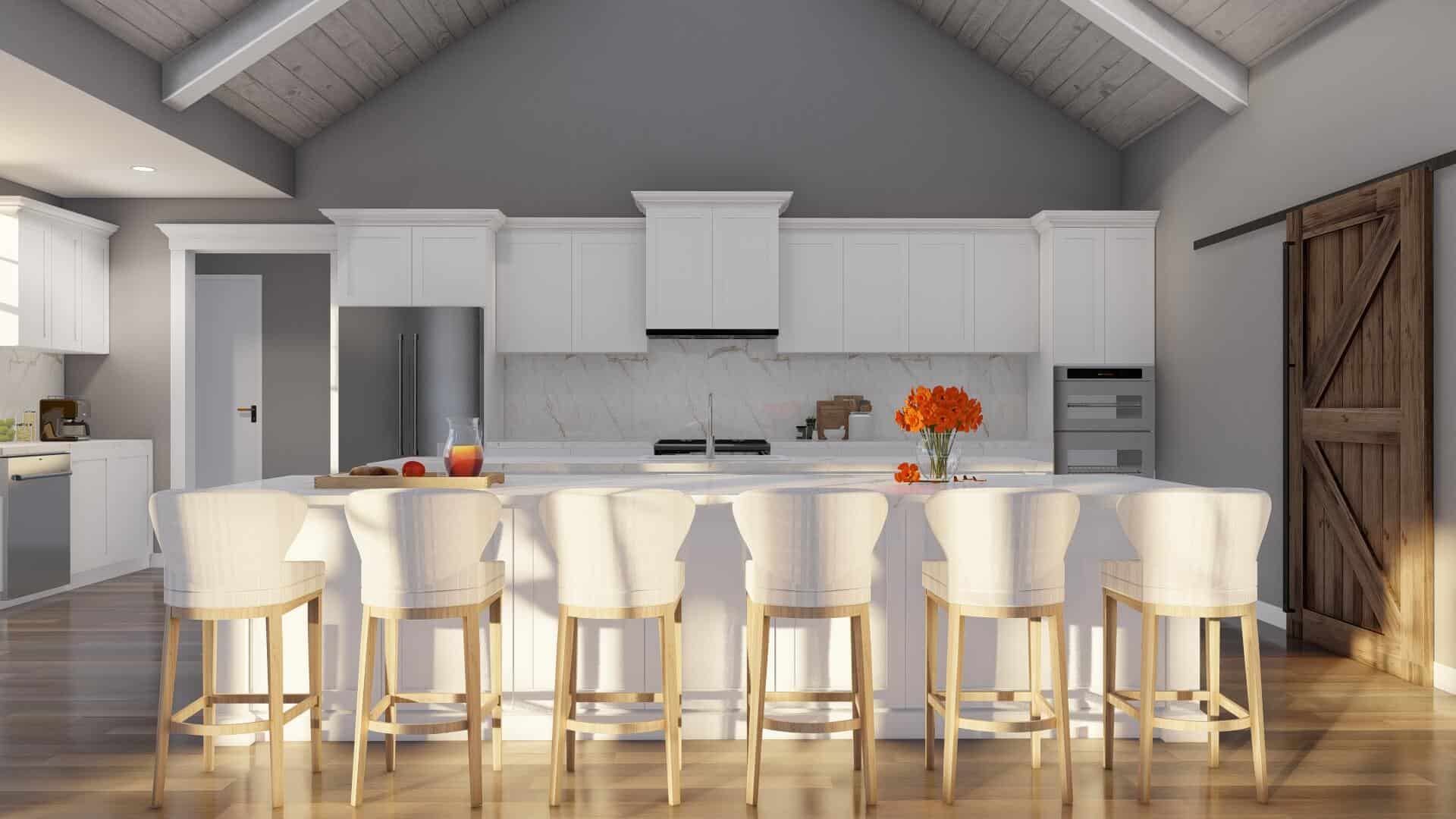 Kitchen: Kitchen Island of this 4-Bedroom,2719 Sq Ft Plan -193-1359