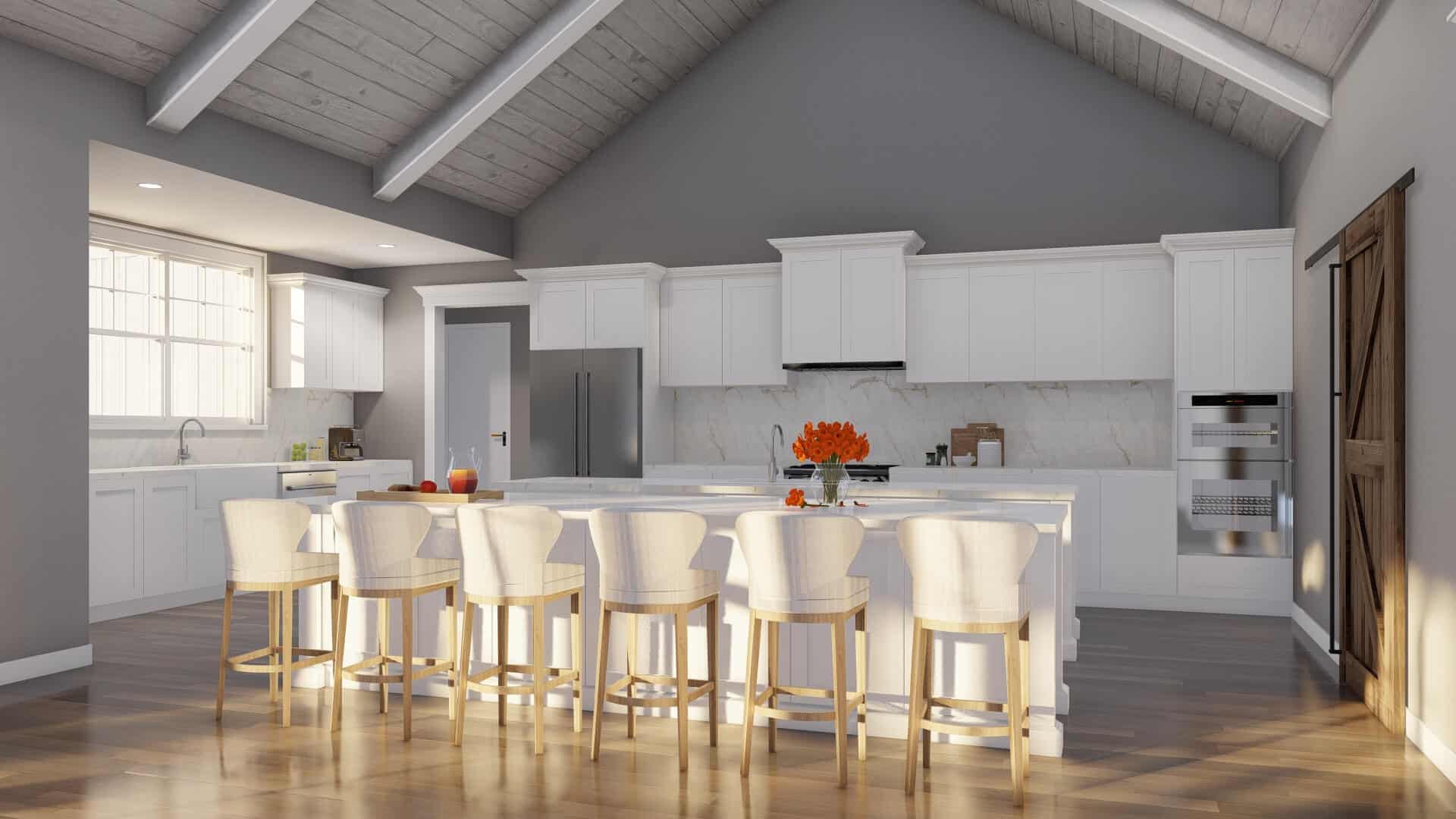 Kitchen: Kitchen Island of this 4-Bedroom,2719 Sq Ft Plan -193-1359