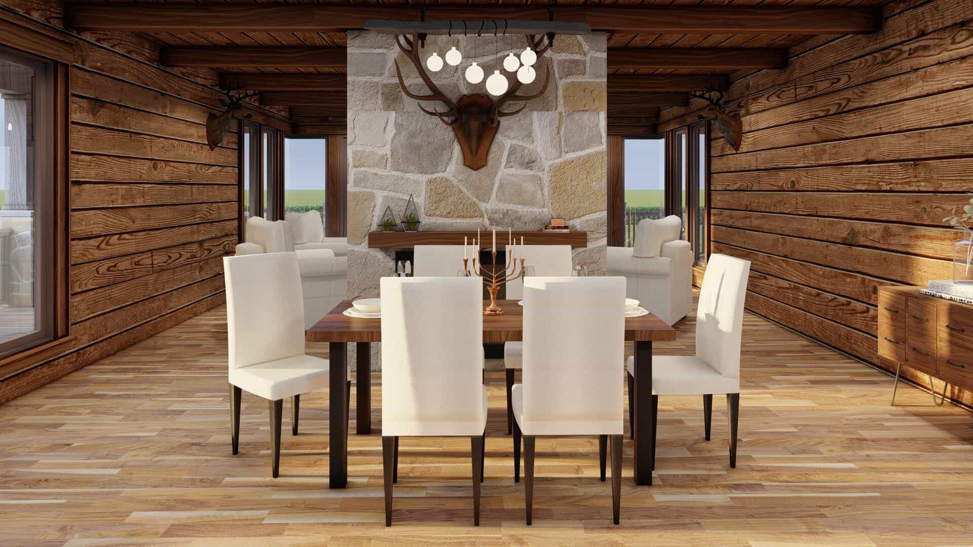 Dining Room of this 3-Bedroom,2706 Sq Ft Plan -193-1360