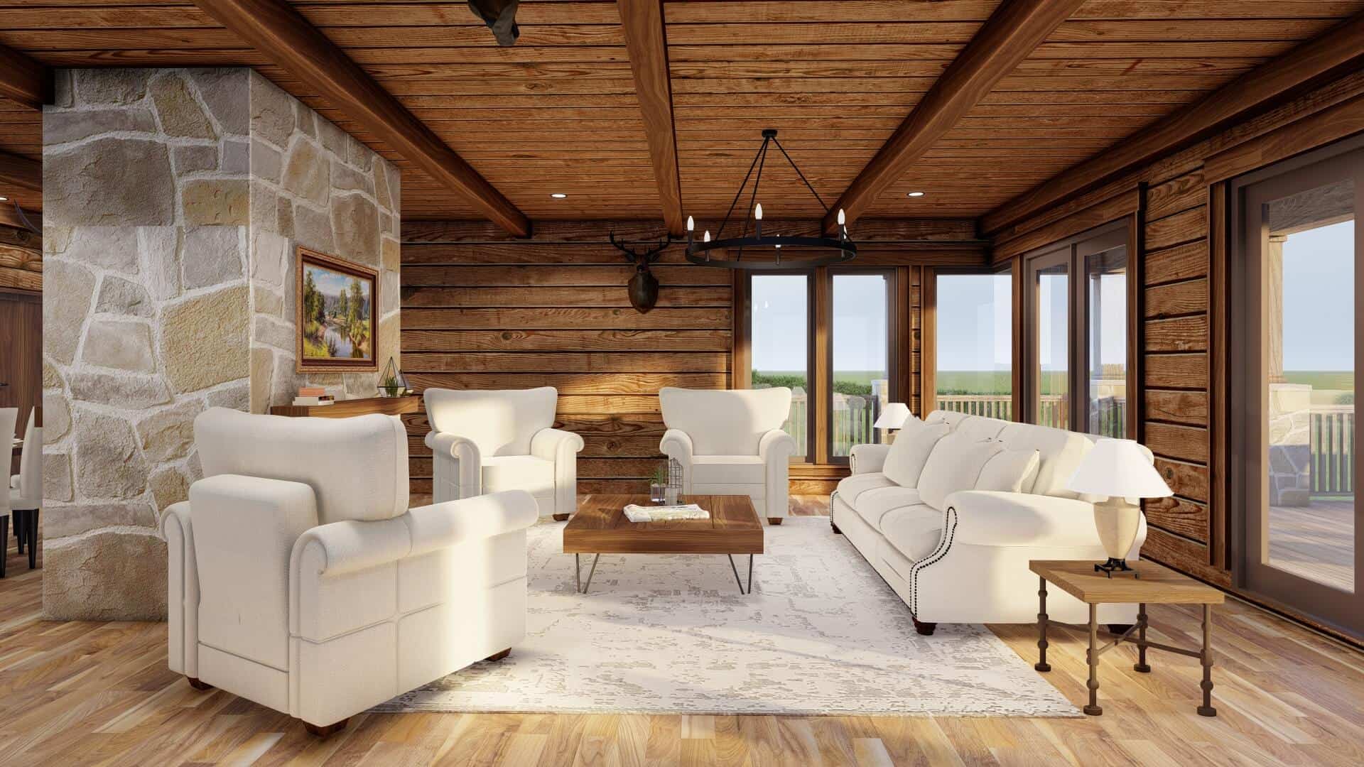 Great Room of this 3-Bedroom,2706 Sq Ft Plan -193-1360