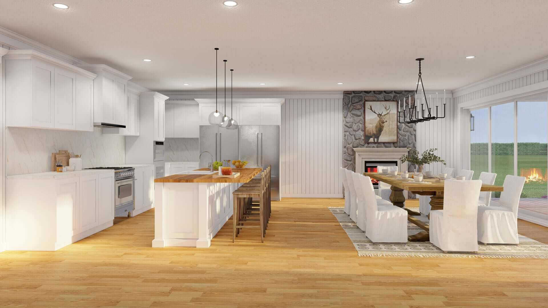 Kitchen of this 6-Bedroom,5679 Sq Ft Plan -193-1363