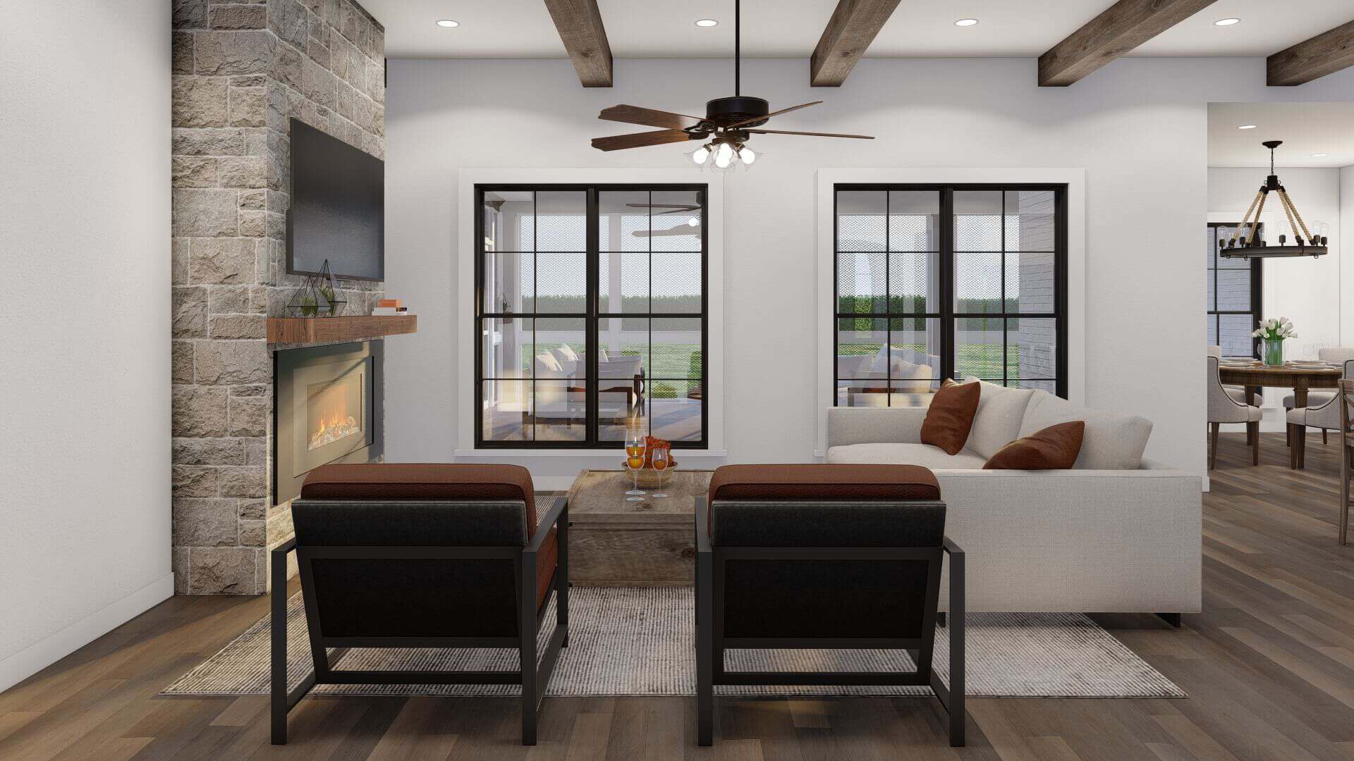 Great Room of this 3-Bedroom,2330 Sq Ft Plan -193-1364