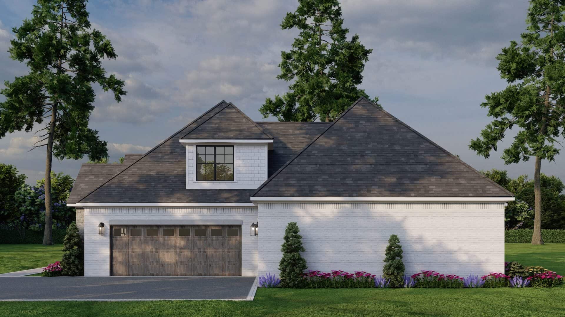 Right Side View of this 3-Bedroom,2330 Sq Ft Plan -193-1364