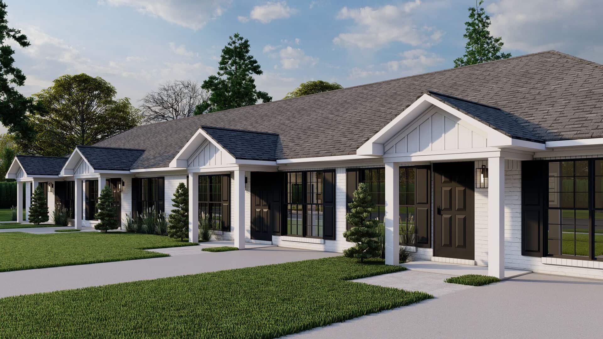 Right Side View of this 8-Bedroom,2940 Sq Ft Plan -193-1366