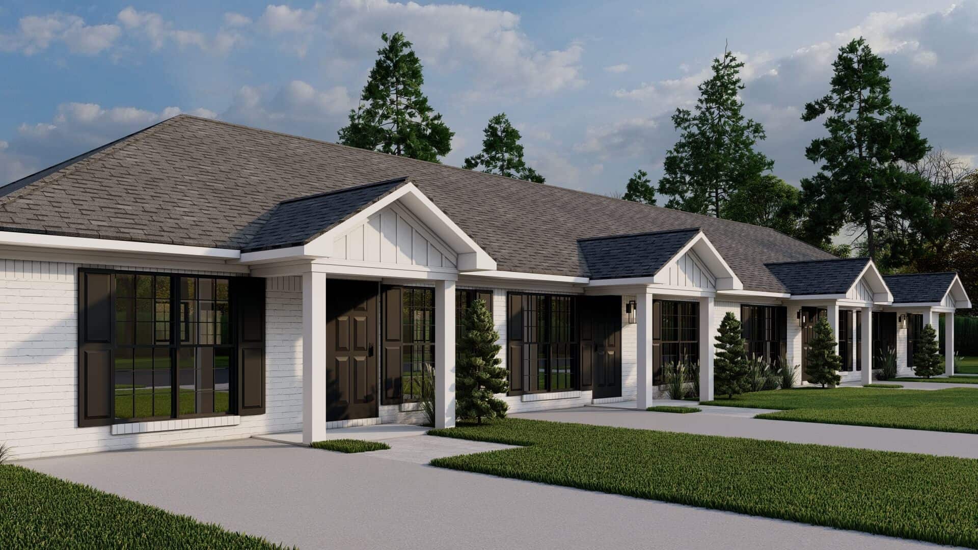 Left Side View of this 8-Bedroom,2940 Sq Ft Plan -193-1366