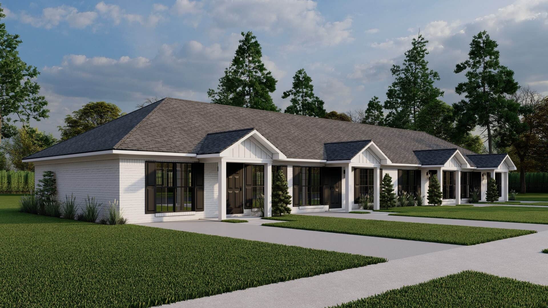 Left Side View of this 8-Bedroom,2940 Sq Ft Plan -193-1366