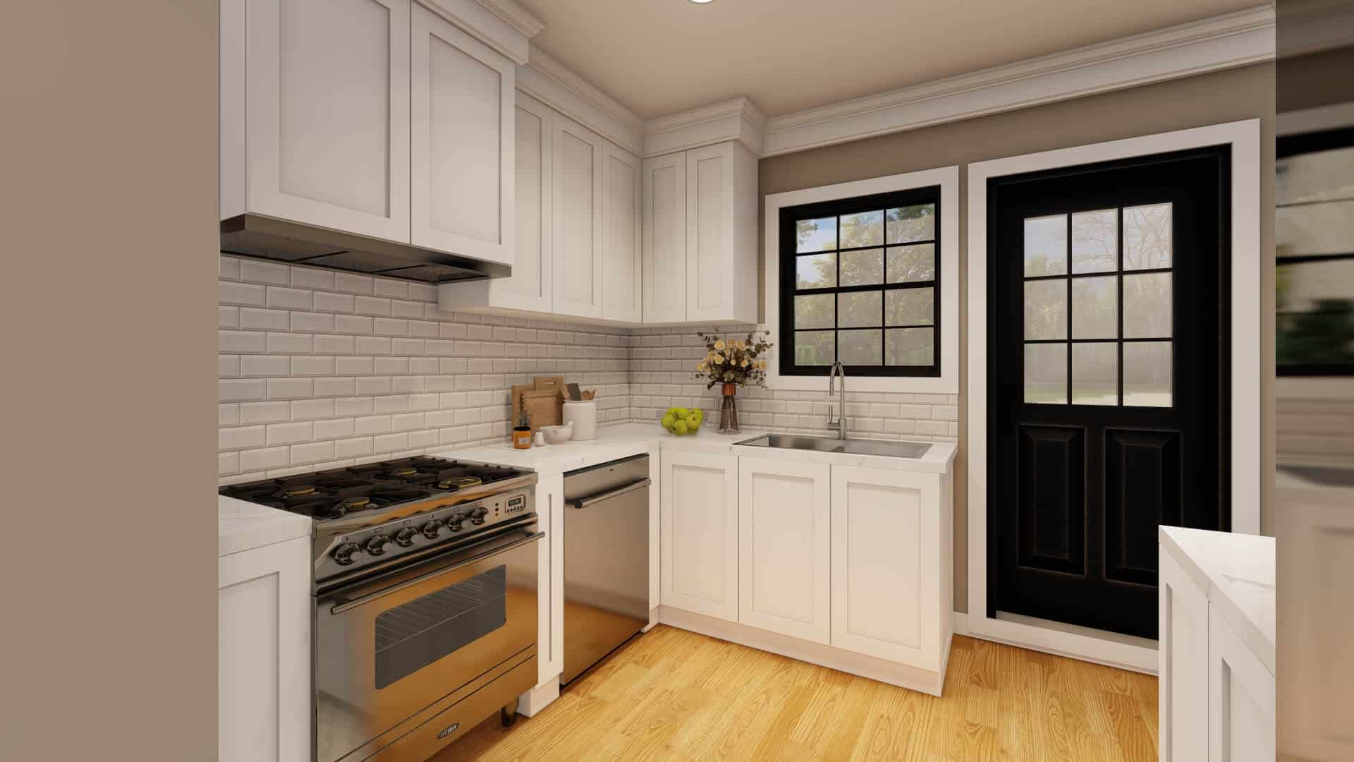 Kitchen of this 8-Bedroom,2940 Sq Ft Plan -193-1366