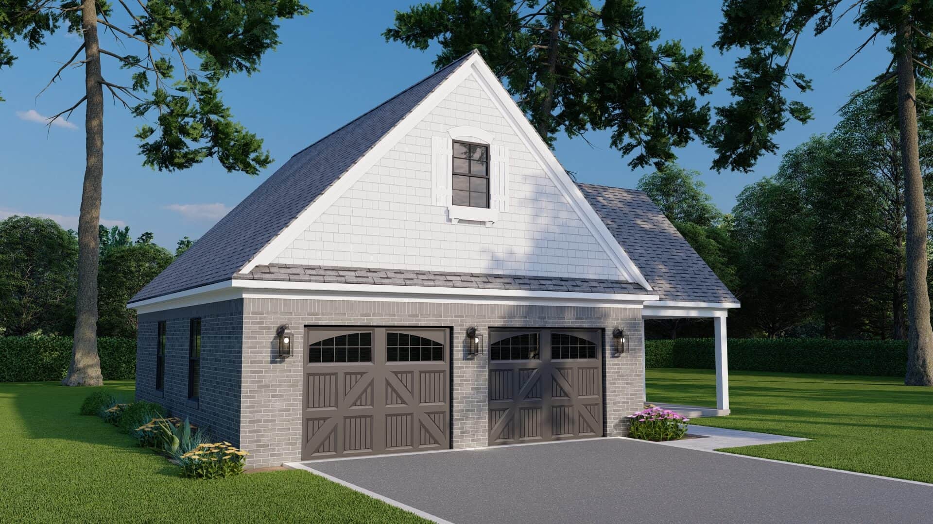Left Side View of this 0-Bedroom,1 Sq Ft Plan -193-1369