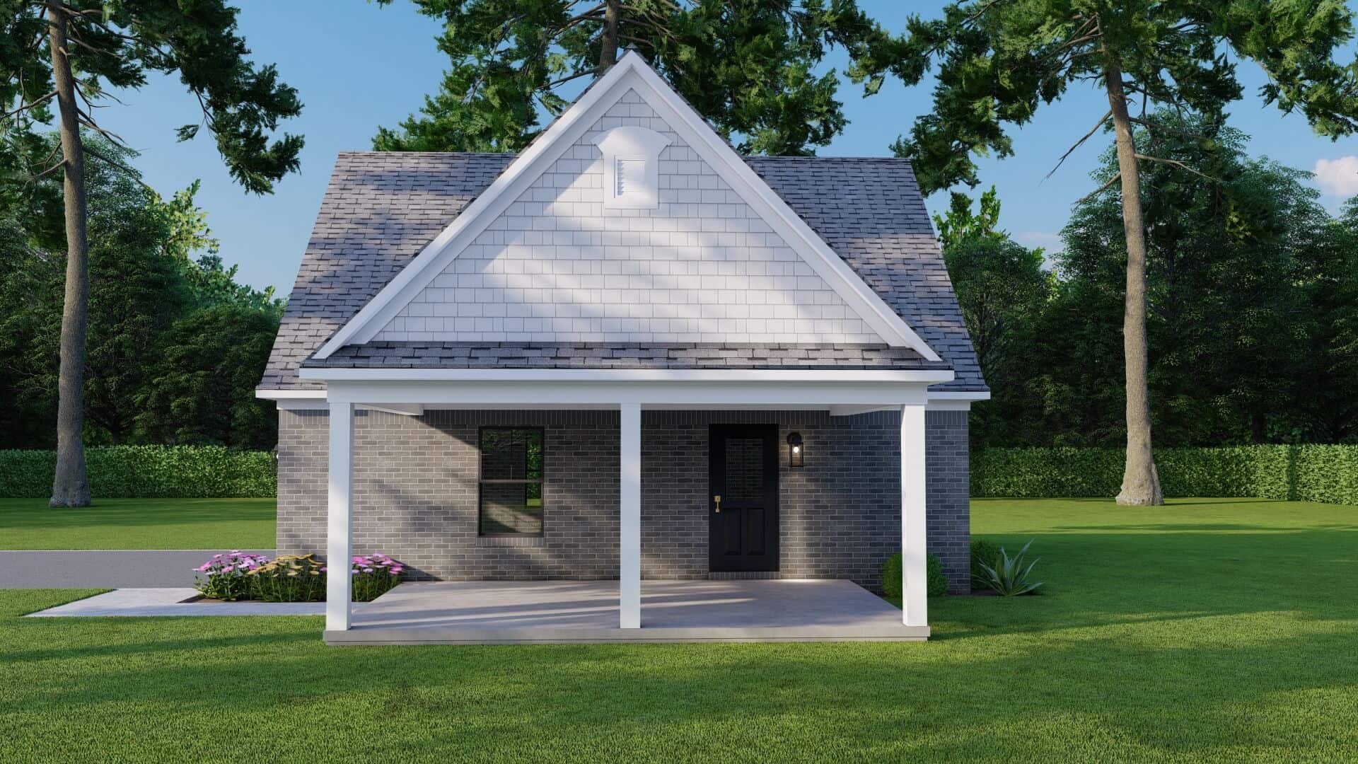 Right Side View of this 0-Bedroom,1 Sq Ft Plan -193-1369