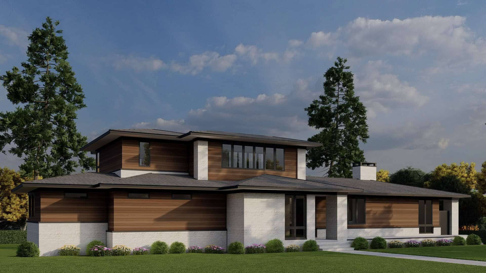 Left Side View of this 4-Bedroom,4367 Sq Ft Plan -193-1370
