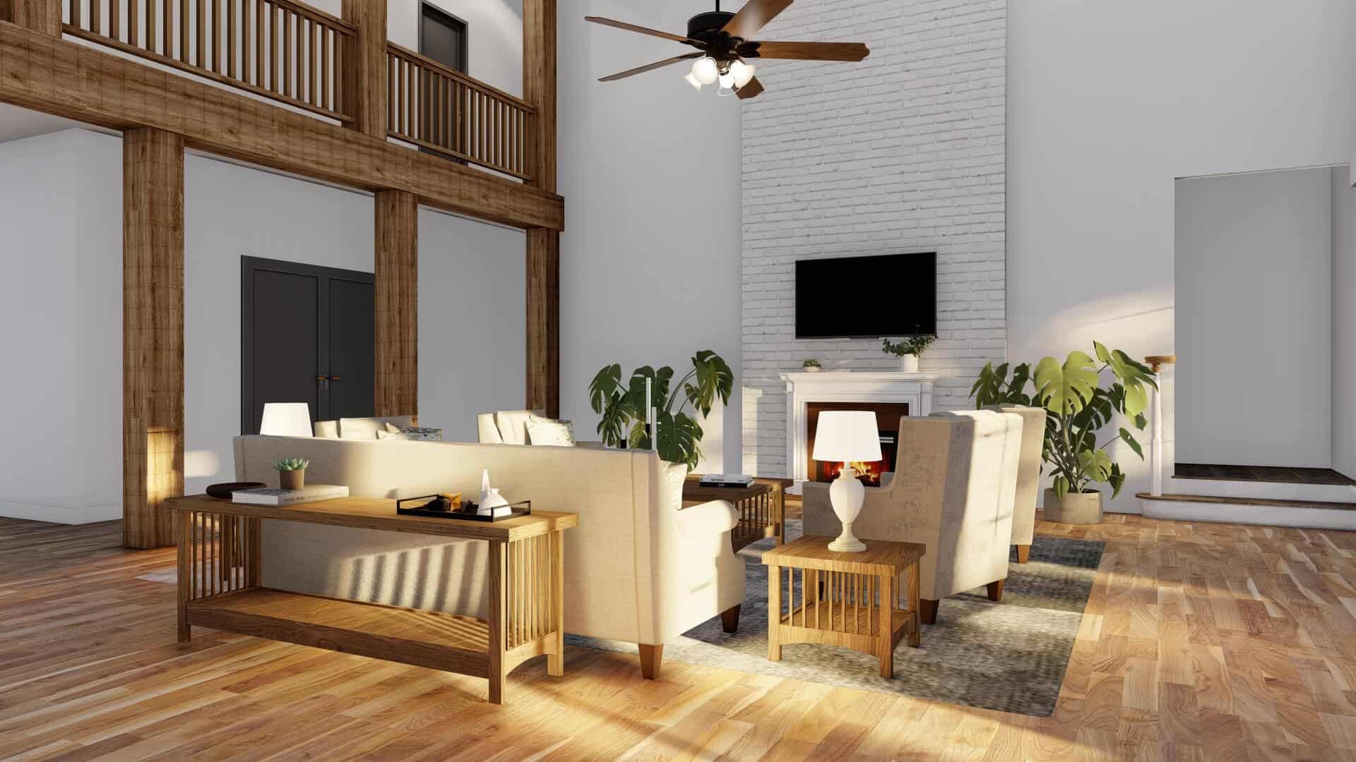 Great Room of this 5-Bedroom,7618 Sq Ft Plan -193-1371