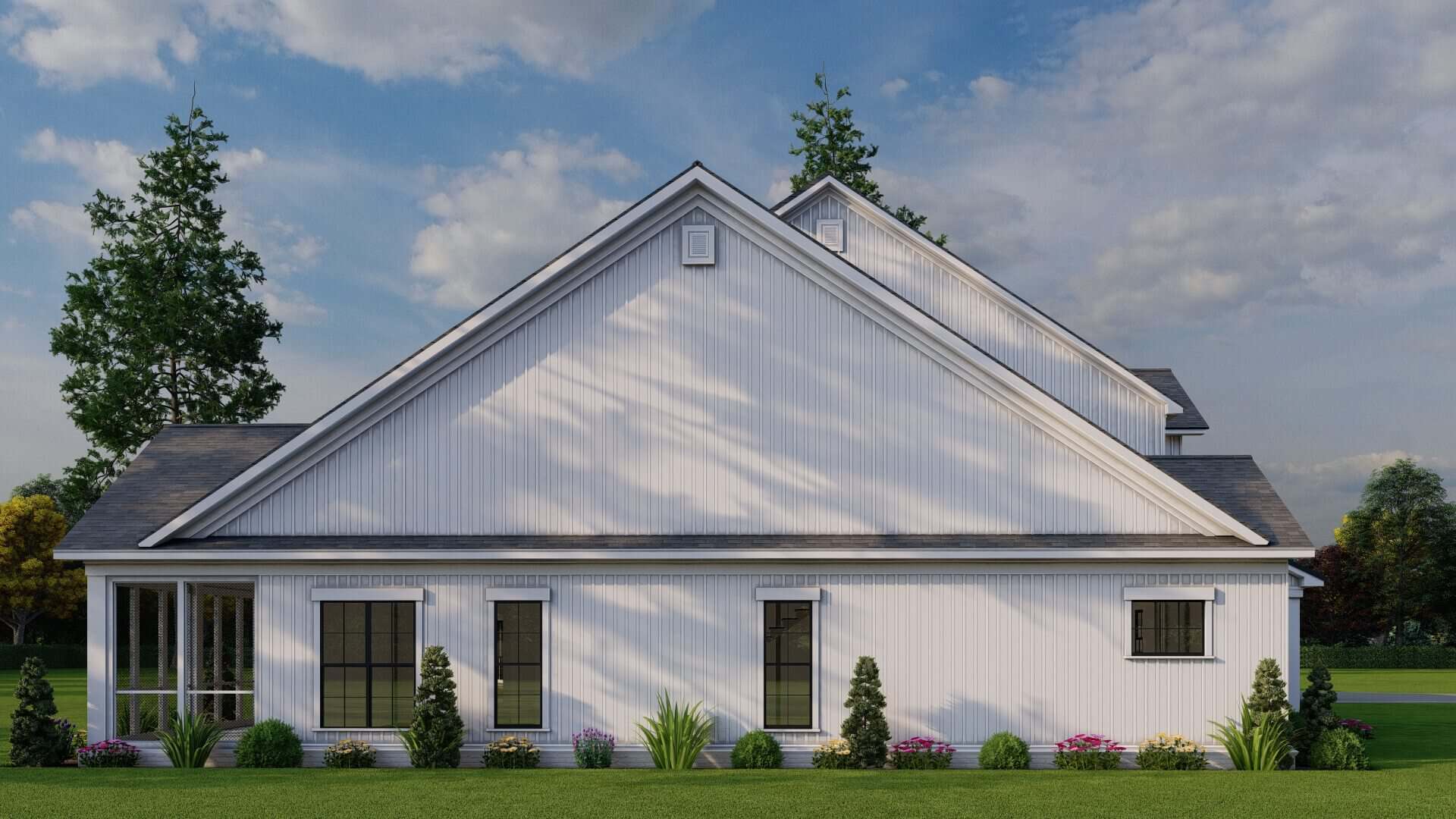 Left Side View of this 5-Bedroom,7618 Sq Ft Plan -193-1371