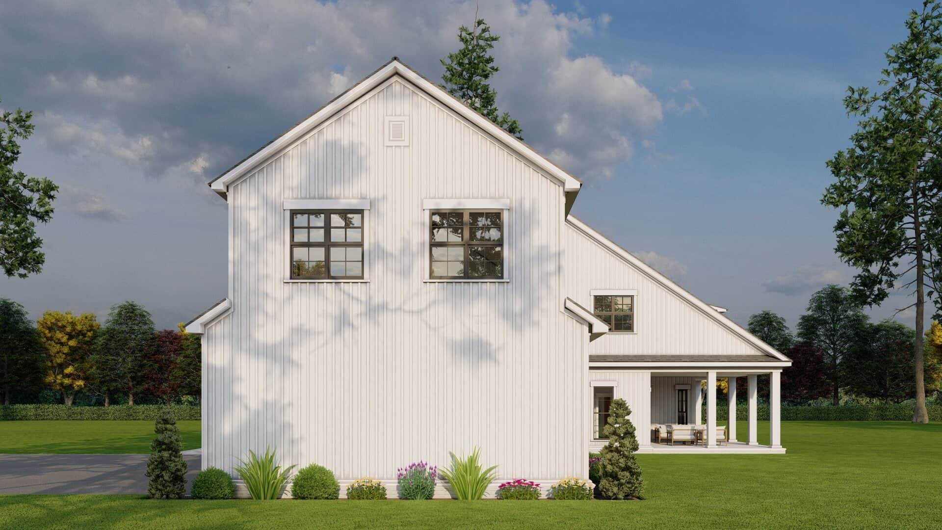 Right Side View of this 5-Bedroom,7618 Sq Ft Plan -193-1371