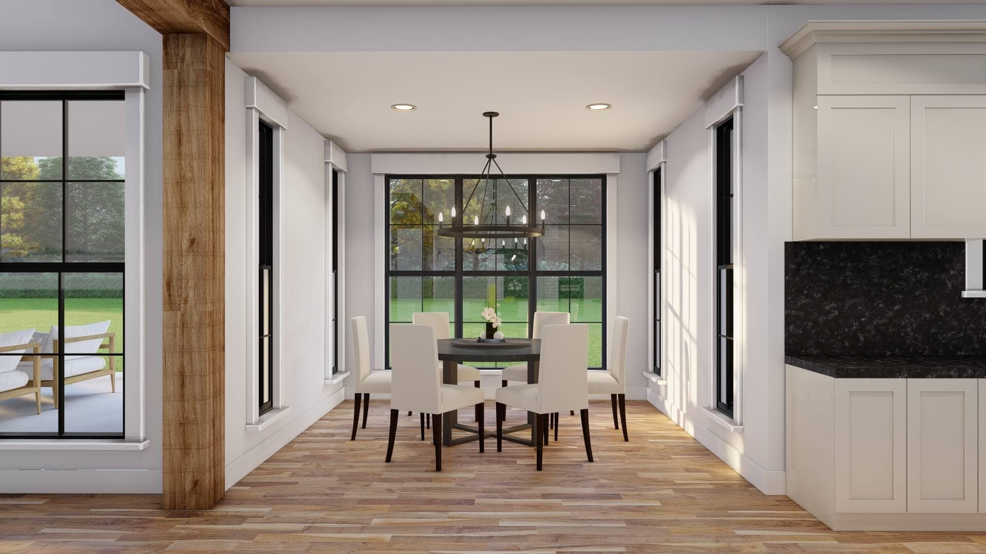 Kitchen: Breakfast Nook of this 5-Bedroom,7618 Sq Ft Plan -193-1371