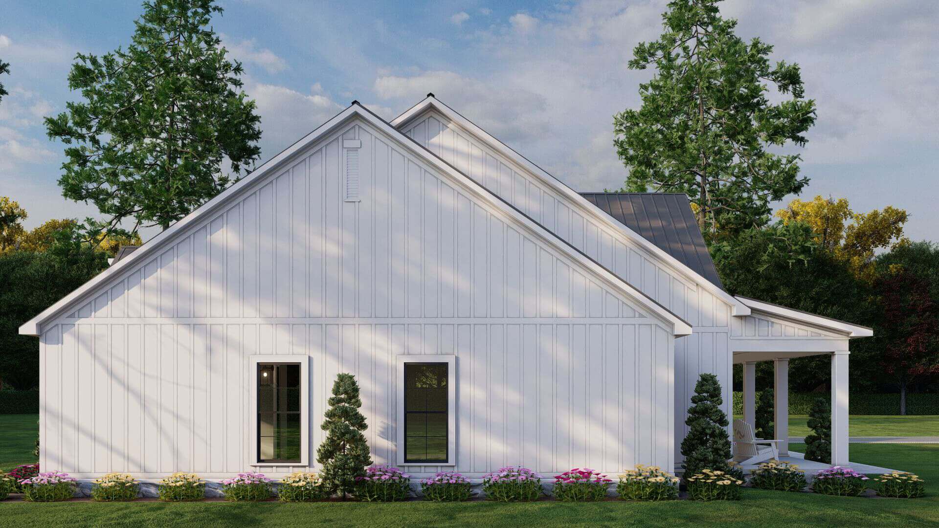 Left Side View of this 4-Bedroom,2270 Sq Ft Plan -193-1372