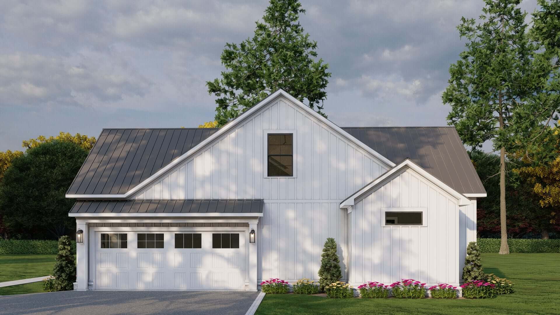 Right Side View of this 4-Bedroom,2270 Sq Ft Plan -193-1372