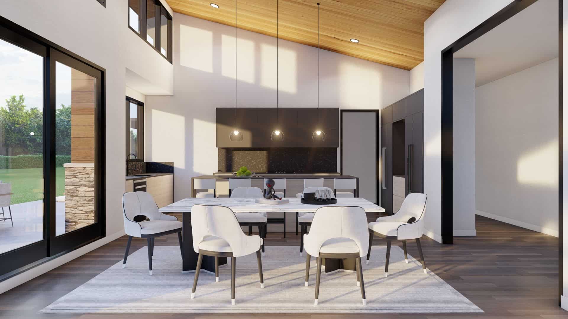 Dining Room of this 3-Bedroom,2849 Sq Ft Plan -193-1373